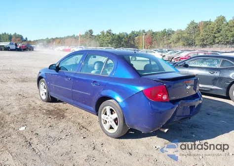 2007 Chevrolet Cobalt Lt из США, поврежденный, VIN 1G1AL55F977304055